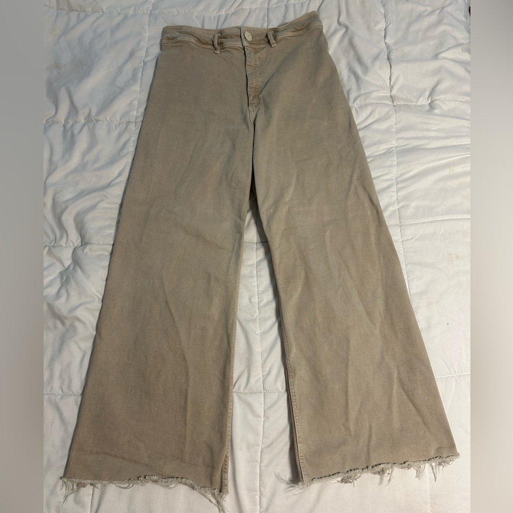 High wasted wide leg Zara pants